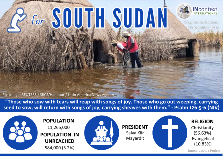 PRAY FOR SOUTH SUDAN