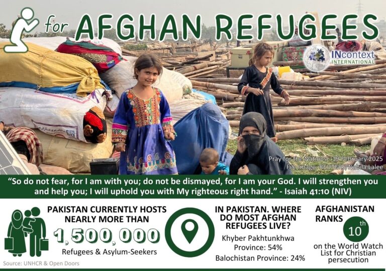 PRAY FOR AFGHAN REFUGEES