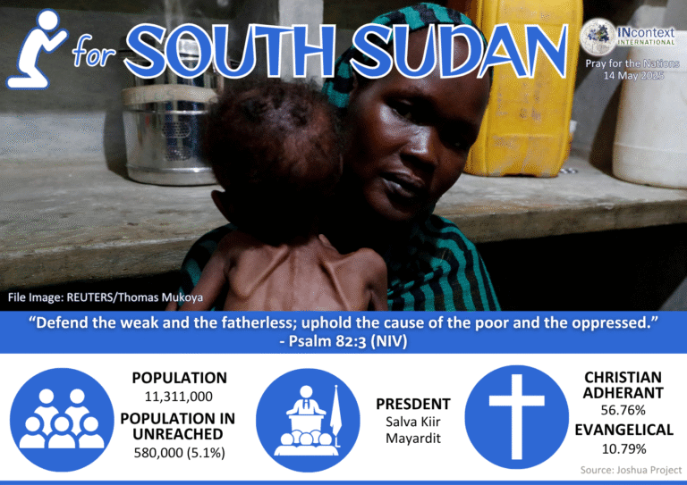 PRAY FOR SOUTH SUDAN