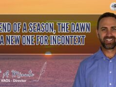 THE END OF A SEASON, THE DAWN OF A NEW ONE FOR INCONTEXT