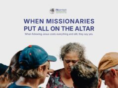 WHEN MISSIONARIES PUT ALL ON THE ALTAR