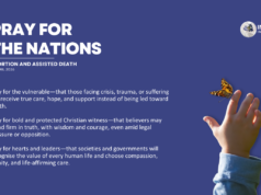 PRAY FOR THE NATIONS: ABORTION AND ASSISTED DEATH