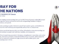 PRAY FOR THE PEOPLE OF CANADA