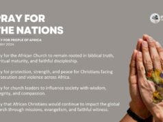 PRAY FOR THE PEOPLE OF AFRICA