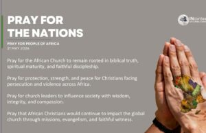 PRAY FOR THE PEOPLE OF AFRICA