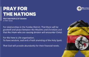 PRAY FOR THE PEOPLE OF UGANDA