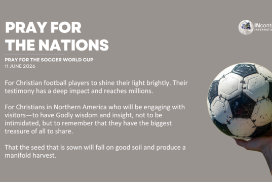 PRAY FOR THE SOCCER WORLD CUP