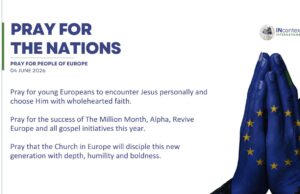 PRAY FOR THE PEOPLE OF EUROPE