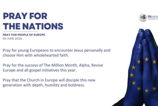 PRAY FOR THE PEOPLE OF EUROPE