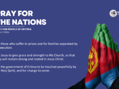 PRAY FOR THE PEOPLE OF ERITREA