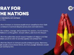 PRAY FOR PEOPLE OF VIETNAM
