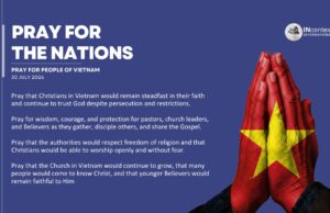 PRAY FOR PEOPLE OF VIETNAM