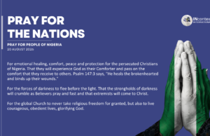 PRAY FOR PEOPLE OF NIGERIA