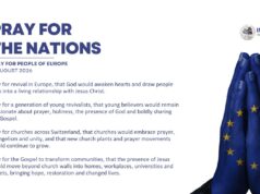 PRAY FOR THE PEOPLE OF EUROPE