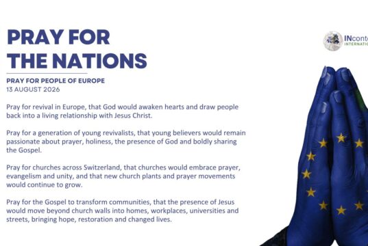 PRAY FOR THE PEOPLE OF EUROPE