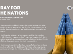 PRAY FOR THE PEOPLE OF UKRAINE