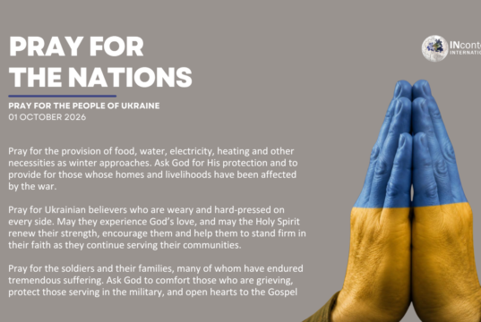 PRAY FOR THE PEOPLE OF UKRAINE