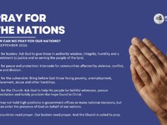 HOW CAN WE PRAY FOR OUR NATIONS?