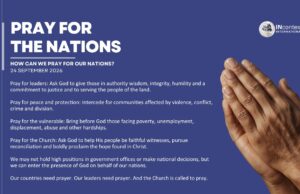 HOW CAN WE PRAY FOR OUR NATIONS?