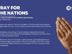 PRAY FOR THE PEOPLE OF ERITREA AND ETHIOPIA
