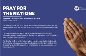 PRAY FOR THE PEOPLE OF ERITREA AND ETHIOPIA