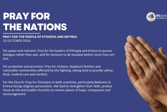PRAY FOR THE PEOPLE OF ERITREA AND ETHIOPIA